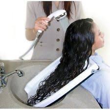 new salon hair washing sink tray