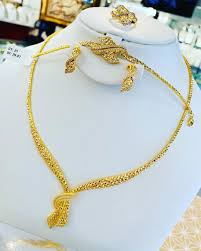 Image May Contain Jewelry Gold Fashion Necklace Gold Necklace Designs Gold Jewelry Gift