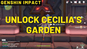 How to unlock cecilia gardens. Genshin Impact Cecilia S Garden Puzzle Multiplayer Coop Gameplay Youtube