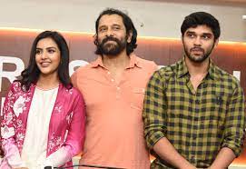 He is aided by a highly educated engineer preethi, who holds the knowledge to disarm the nuke, in his mission. Vikram S Son Chiyaan Vikram And Dhruv Visit Trivandrum To Promote Aditya Varma Malayalam Movie News Times Of India