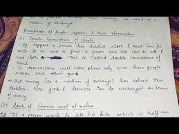 Video Drawbacks Of Barter System