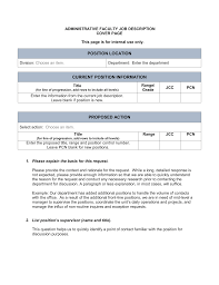 Oct 26, 2017 · blank job description template. Job Description Form