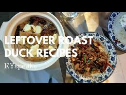 Maybe you would like to learn more about one of these? I Made Two Dishes With Leftover Roast Duck Youtube