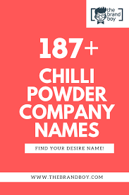 Maybe you would like to learn more about one of these? 487 Best Chili Powder Business Names Thebrandboy Com Security Companies Company Names Creative Company Names