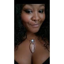 Rainbow smelt quartz crystal Necklace Necklaces