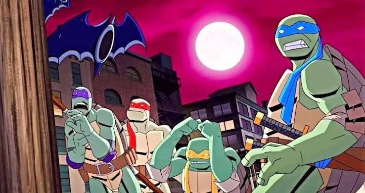 First Batman Vs. Teenage Mutant Ninja Turtles Clip Brings a Foot Clan  Showdown