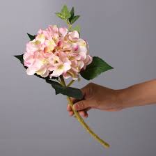 Pottery barn faux hydrangea and rose arrangment flowers base yellow purple med. China Factory Silk Hydrangea Artificial Flower For Girl Gifts Wedding China Artificial Flowers And Silk Flowers Price Made In China Com