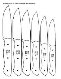 Printable knife patterns (templates) for amateur knifemakers. D Comeau Custom Knives Diy Knifemaker S Info Center Knife Patterns Knife Patterns Knife Template Custom Knives