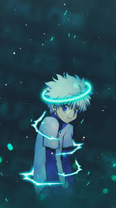 Pp Twitter 16 Blue Anime Hunter Anime Anime Wallpaper Live