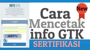 Sktp merupakan syarat tunjangan profesi guru (tpg). Cara Mencetak Info Gtk Youtube