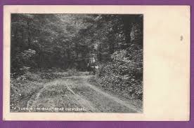 EBENSBURG PA VINTAGE PC DIRT ROAD HORSE ...