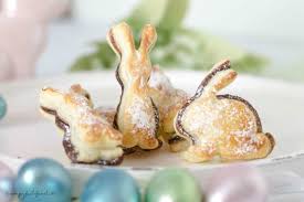 Ruck Zuck Schoko Blatterteig Hasen Joyful Food Rezept Lebensmittel Essen Lecker Einfacher Nachtisch