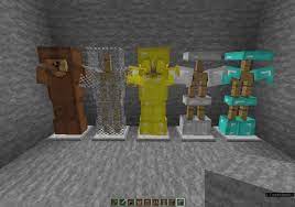 Another pack with hundreds of custom items, it provides food, 3d models, weapons, tools, armor, elytra and more! Minimal Armor Minecraft Texture Pack