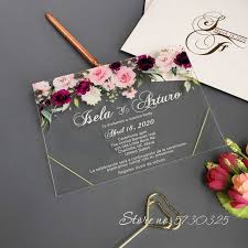 La inmigración en nuestro pais es un fenómeno muy nuevo, que no habia sido previsto y que ha supuesto una importante transformación de nuestra sociedad en un breve espacio de tiempo. Invitaciones De Acrilico De Boda Tarjetas Personalizadas De Boda Al Por Mayor Tarjetas E Invitaciones Aliexpress