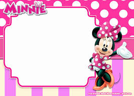Can be reopened and edited. Minnie Mouse Blank Invitation Template Beautiful Free Printable Min Free Printable Birthday Invitations Minnie Mouse Birthday Invitations Minnie Mouse Stickers