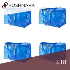4 Pack Ikea Frakta 19 Gallon Bag Price Firm Gallon Bag Shopping Tote Bag Shopping Tote