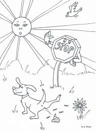 Ausmalbild Hundekot Stop Verbot Ausmalbild Tiere Hunde