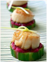 Train like a female demon slayer! Finger Food Scallops And Cucumber Food Appetizer Recipes Recipes
