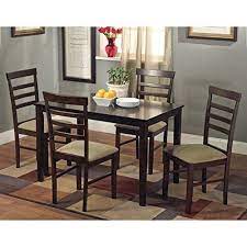 Simple Living Havana 5 Piece Wood Dining Set Dining Room Bar Dining Set Bar Furniture