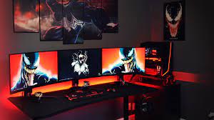 Or just something nice and comfy. Msi Gaming Behold Venom Themed Gaming Room Makeover Facebook