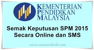 Menerusi siaran media kpm bertarikh 4 jun, calon boleh membuat semakan result spm melalui kaedah berikut:. Boleh Semak Keputusan Spm 2015 Secara Online Dan Sms