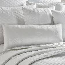 Lyndon White Boudoir Pillow by J Queen New York