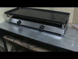 Poco a poco van reemplazando a las antiguas cocinas de vitrocerámica y gas, debido a su mayor rapidez y. Planchas Para Cocinar A Gas Jinama Mod 100 P 375 Youtube