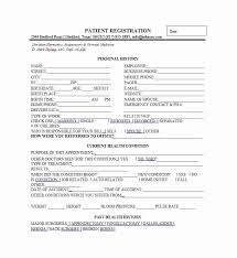 Patient Registration Form Template Beautiful 44 New Patient Registration Form Templates Printable In 2020 Registration Form Template Printable Templates