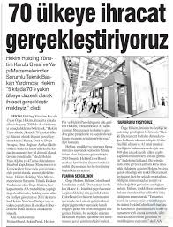 En son sakarya haberleri anında burada. Basinda Biz Hekim Yapi A S