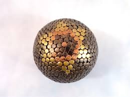 Boule A Clous Lyonnaise Ancienne Jeu De Provence Vintage France Jeu De Boules Art