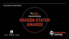 Oregon Stater Awards | College of Engineering | Oregon State ...