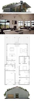 Flipped It Could Work Love The Western Wall Like Garage And Entry Shape Small House Plan Building A House Small House Plans House Plans