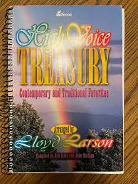 High Voice Treasury Contemporary and Traditional Favorites by Lloyd Larson 