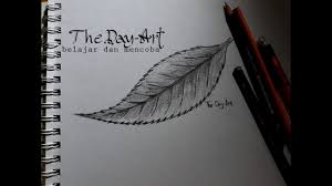 Belajar Menggambar 4 Cara Menggambar Daun Dengan Mudah Youtube