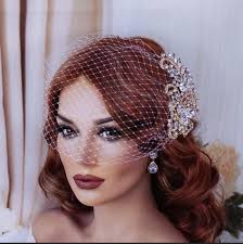 Ivory Headpiece and Veil