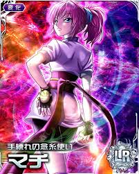 Machi Cards Hxh Mobage Cards Hunter X Hunter Hunter Hunter Girl