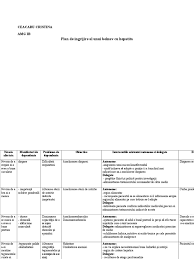 Atunci cand este diagnosticata cu. Plan De Ingrijire Bolnav Cu Hepatita