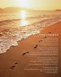 Pix For Footprints In The Sand Poem Printable Version Footprints In The Sand Poem Footsteps In The Sand Waterfall Quotes