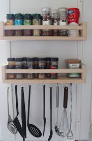 Remodelaholic 25 Ways To Use Ikea Bekvam Spice Racks At Home Kitchen Utensil Storage Ikea Spice Rack Kitchen Utensil Organization
