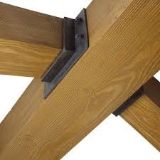 Old World Traditions Adding Decorative Straps To Faux Beams Beam Hangers Wood Beams Faux Beams