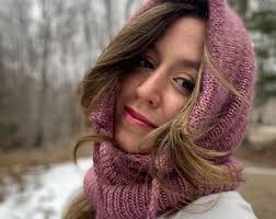 Knitting Pattern Instant Download #302 Hat With Cables and Lacy Leaves in  One Size Child/adult, Seamless, Medium Worsted Yarn