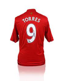 The very first liverpool shirt was the blue and white left behind by city rivals everton, but this only lasted a few years before the red jersey was introduced. Fernando Torres Signed Liverpool Shirt Pro Sports Memorabilia