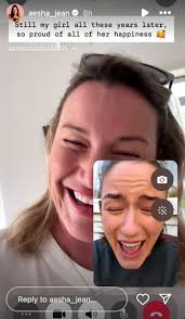 Aesha Scott Reveals Where She Stands with Hannah Ferrier