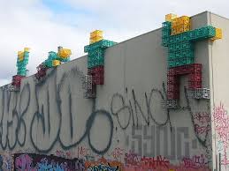 Milk Crate Men Street Art Street Art Graffiti Recycled Art Projects