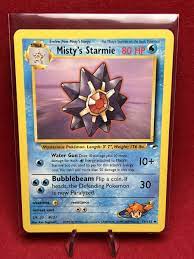1995, 96, 98 Pokemon Card **Misty's Starmie** - Gym Heroes Set 56/132  - Uncommon | eBay