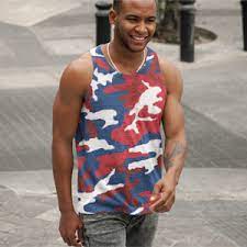 Selección de baloncesto de república dominicana) represents the dominican republic in men's international basketball competitions. Dominican Republic Camouflage Men S Tank Top Properttees