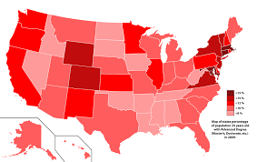 Dollar value is a measure of a school's academic rating compared with the average price paid by students. Educational Attainment In The United States Wikipedia