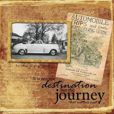 Add Details And Wording To Dad S Car Page Heritage Scrapbook Pages Heritage Scrapbooking Vintage Scrapbook