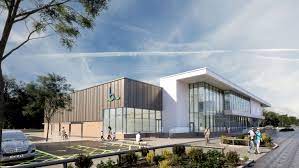 A building containing a swimming pool and other places where you can play sports 2. Place North West Plans In For 20m Widnes Leisure Centre