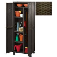 Rangement placard balai, meuble rangement balai meuble rangement balai idees de design le meilleur placard a balais avis et comparatif zone led. Keter Armoire En Resine Multi Usage Porte Balai 65x45xh184cm Marron Mobilier De Jardin Armoire Rue Du Commerce